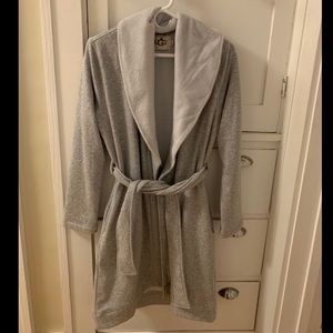 Light gray UGG robe